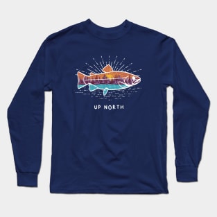 Up North Fish Long Sleeve T-Shirt